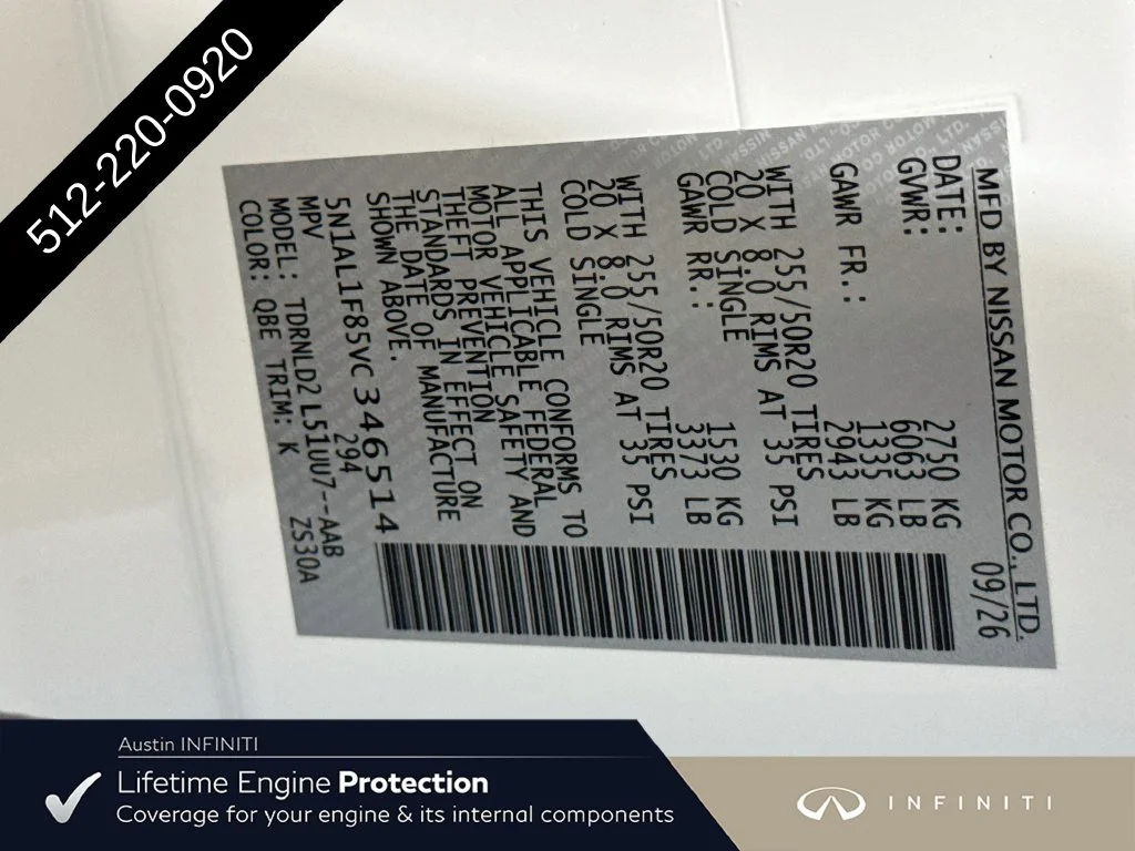 New 2027 White INFINITI LUXE image 44