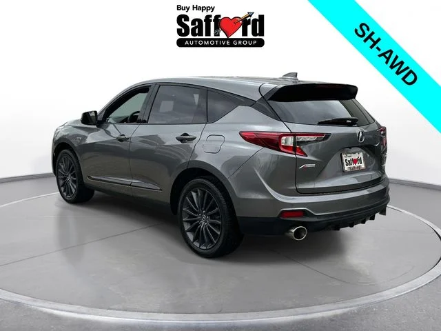Used 2023 Majestic Black Pearl Acura A-Spec Advance Package image 10