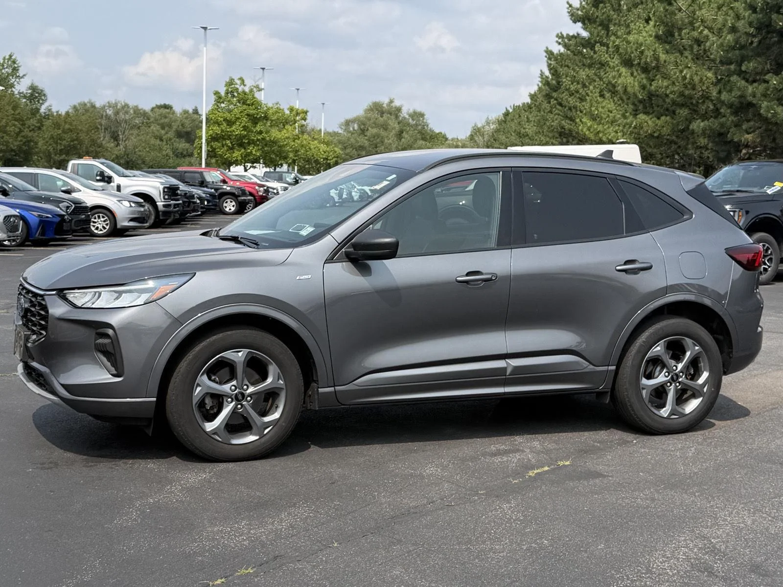 Used 2023 Carbonized Gray Ford ST-Line image 4