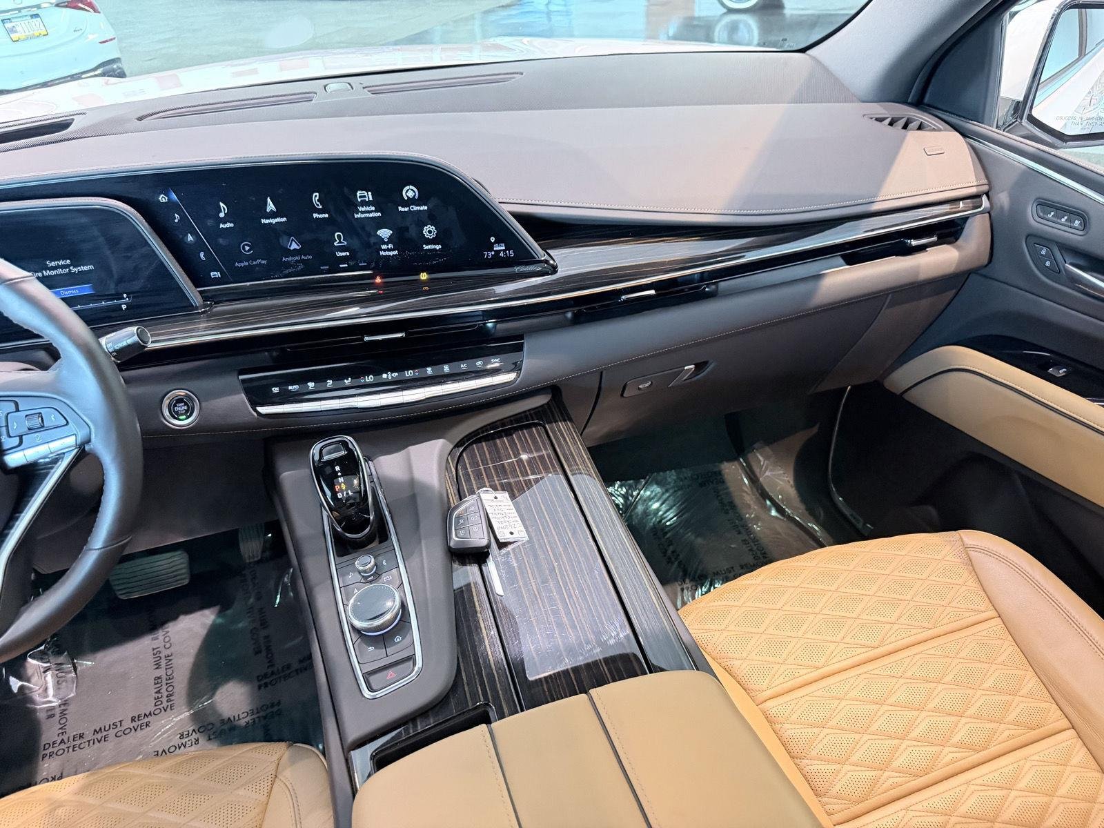 Used 2021 Crystal White Tricoat Cadillac Premium Luxury image 47