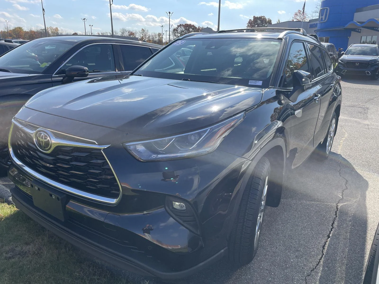 Used 2023 Midnight Black Metallic TOYOTA Limited image 2
