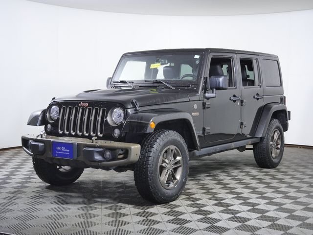 Certified 2017 Jeep Wrangler Unlimited 75th Anniversary Edition with VIN 1C4BJWEG9HL532579 for sale in Shakopee, Minnesota