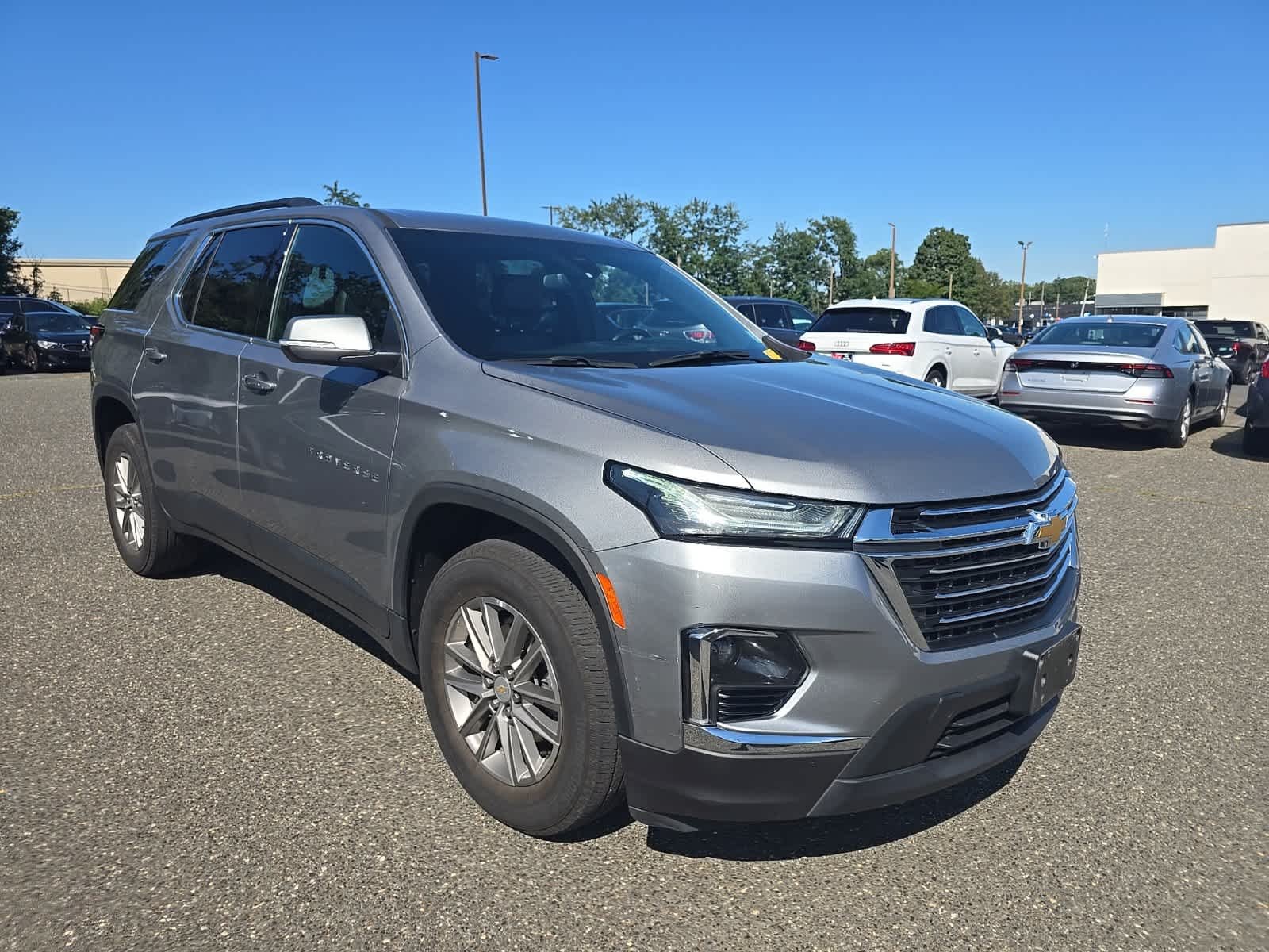 Used 2023 Sterling Gray Metallic Chevrolet LT Leather image 3