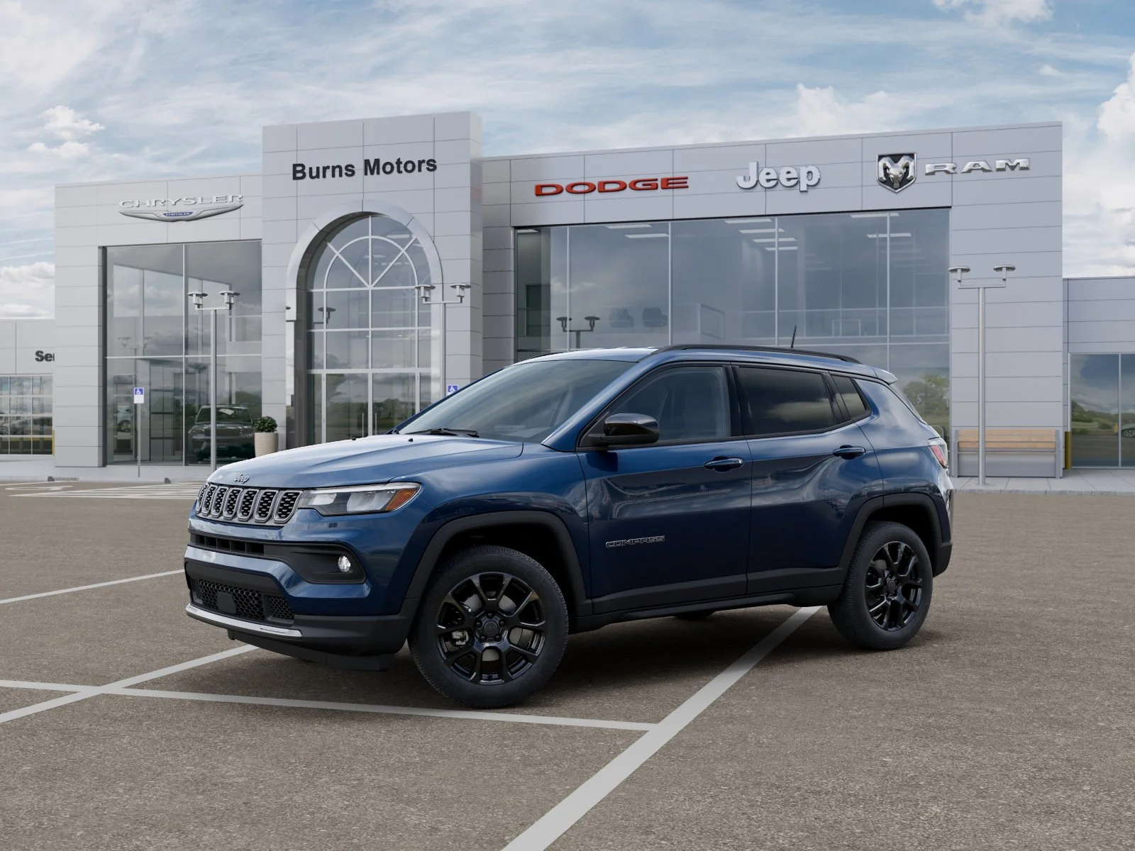 New 2026 Fathom Blue Pearl-Coat Exterior Paint Jeep Latitude Altitude image 28