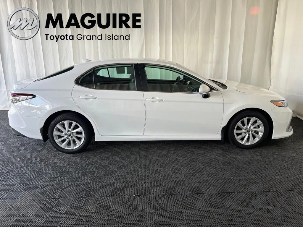 Used 2024 White Toyota LE image 2