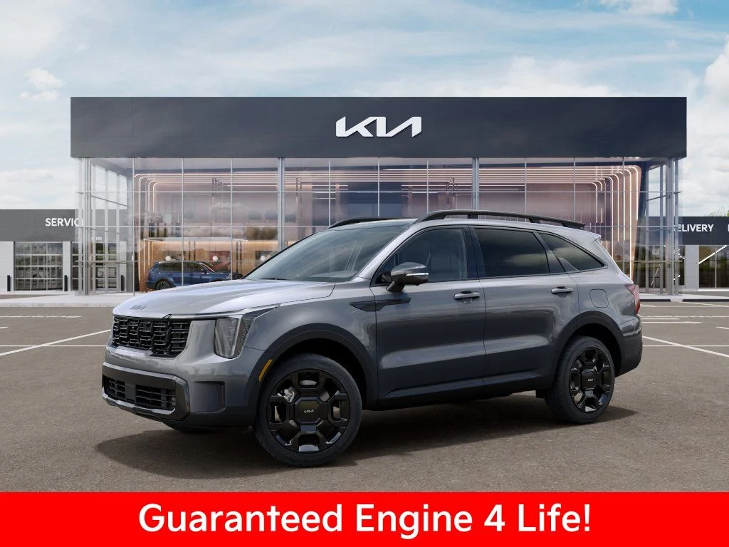 New 2026 Steel Gray Kia X-Line SX Prestige AWD image 3