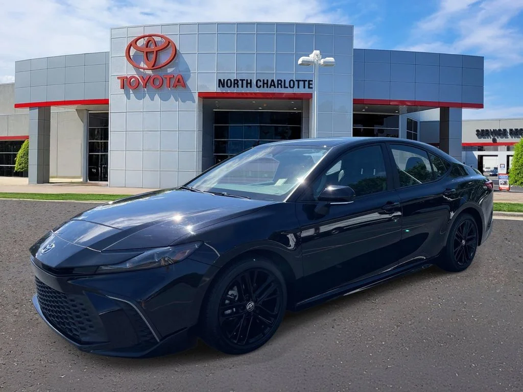 Certified Used 2025 Black Toyota SE image 5