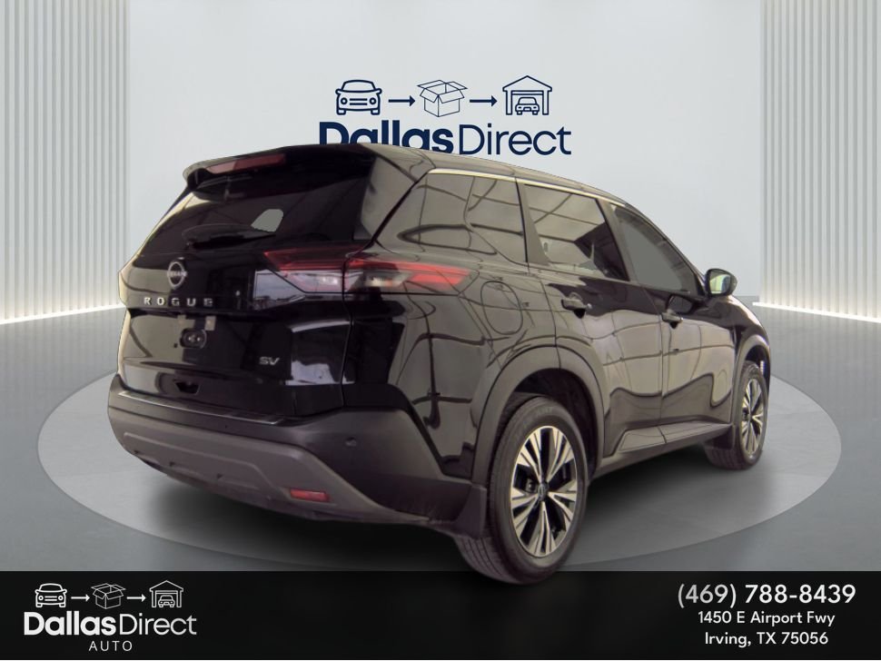 Used 2023 Super Black Nissan SV image 6