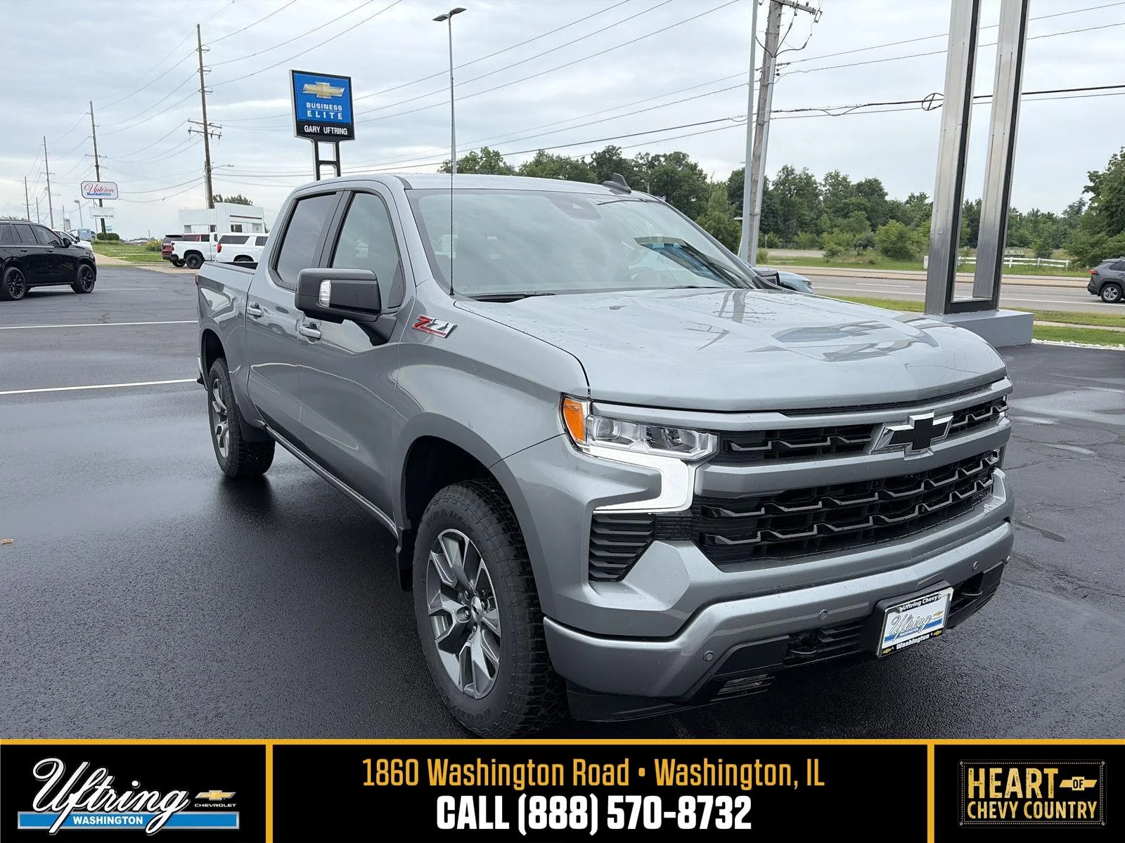 New 2026 Sterling Gray Metallic Chevrolet RST image 1