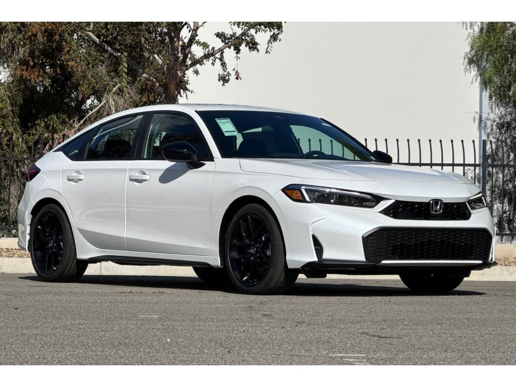 New 2026 Platinum White Pearl Honda Sport image 2