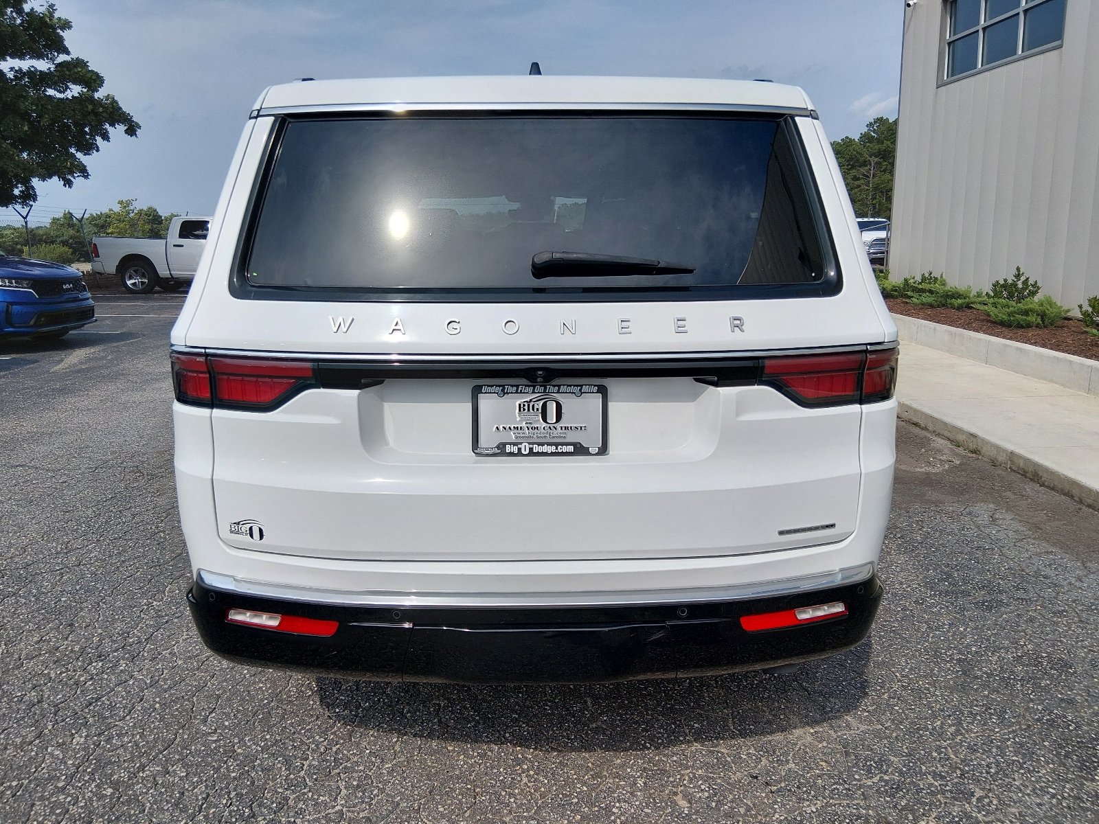 Used 2024 Bright White Clear Coat Jeep Series II image 4