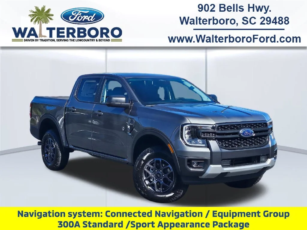New 2026 Carbonized Gray Metallic Ford XLT image 1