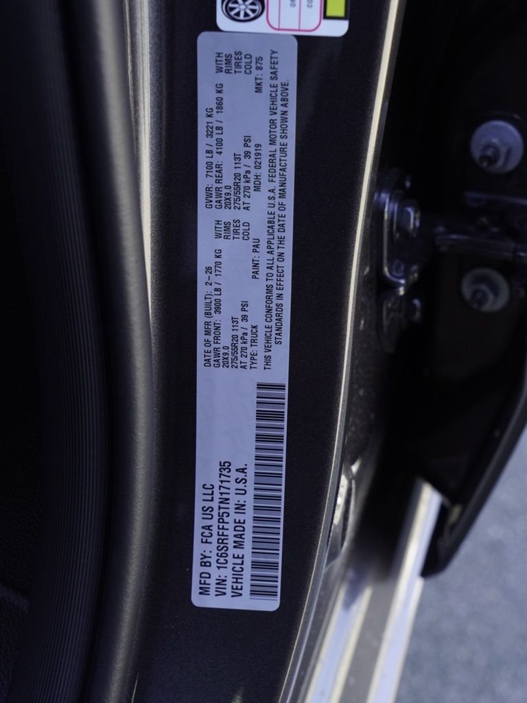 New 2026 Granite Crystal Metallic Clear-Coat Exterior Paint RAM Big Horn/Lone Star image 31