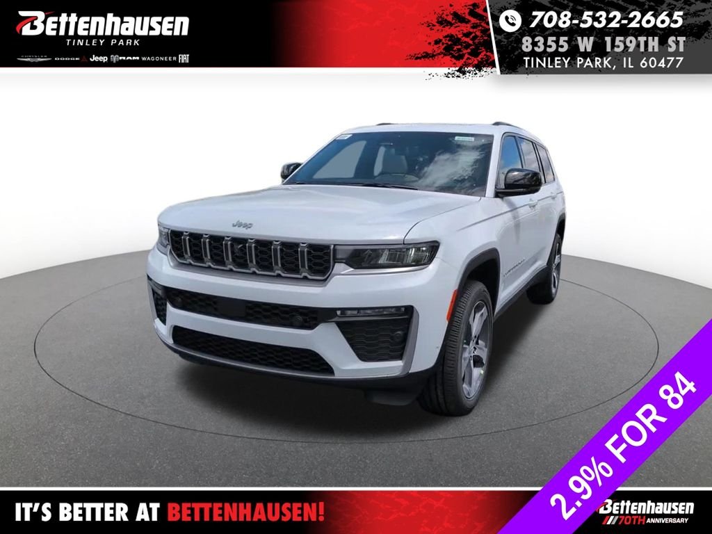 New 2026 Bright White Clear-Coat Exterior Paint Jeep Limited image 2