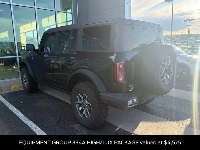 Used 2024 Black Ford Badlands image 3