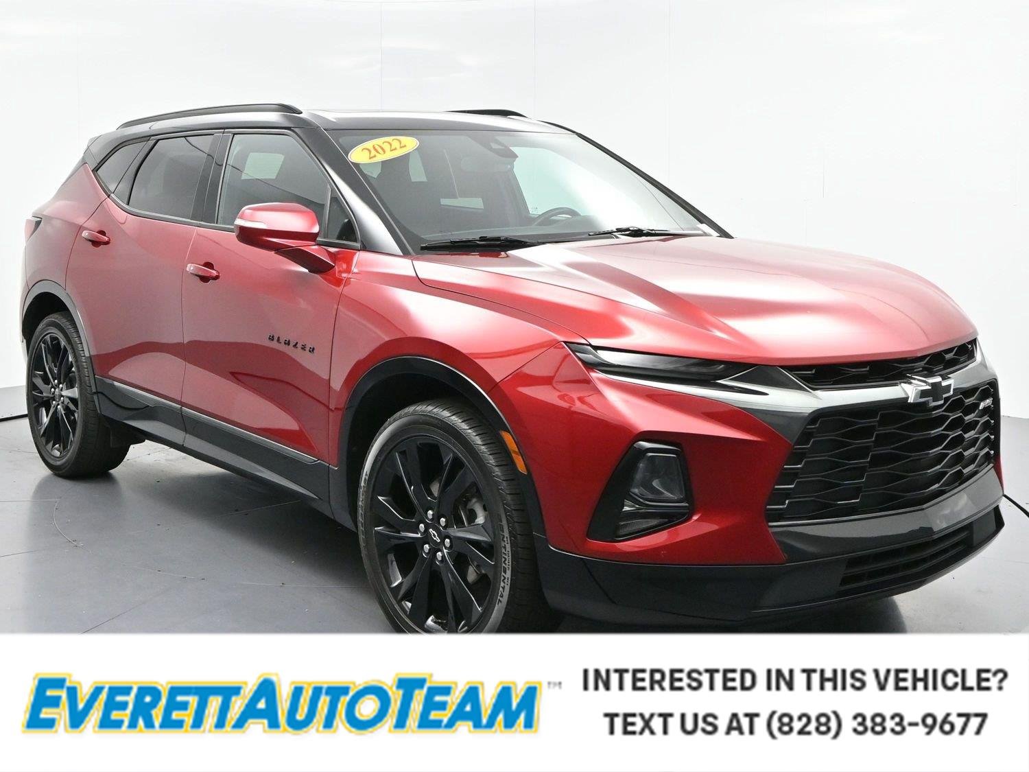 Used 2022 Cherry Red Tintcoat Chevrolet RS image 1