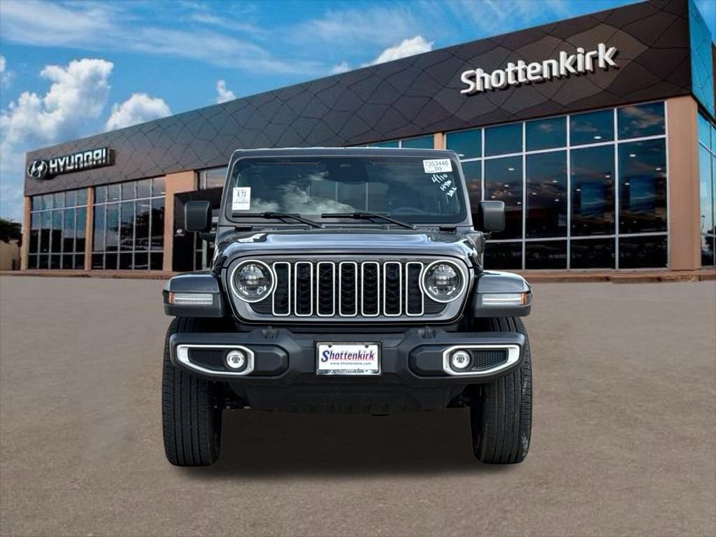 Used 2025 Jeep Wrangler 4xe Sahara 4XE with VIN 1C4RJXP60SW599733 for sale in Granbury, TX