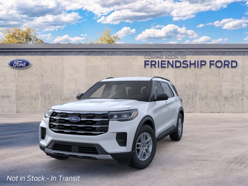 New 2026 Space White Metallic Ford Active image 2
