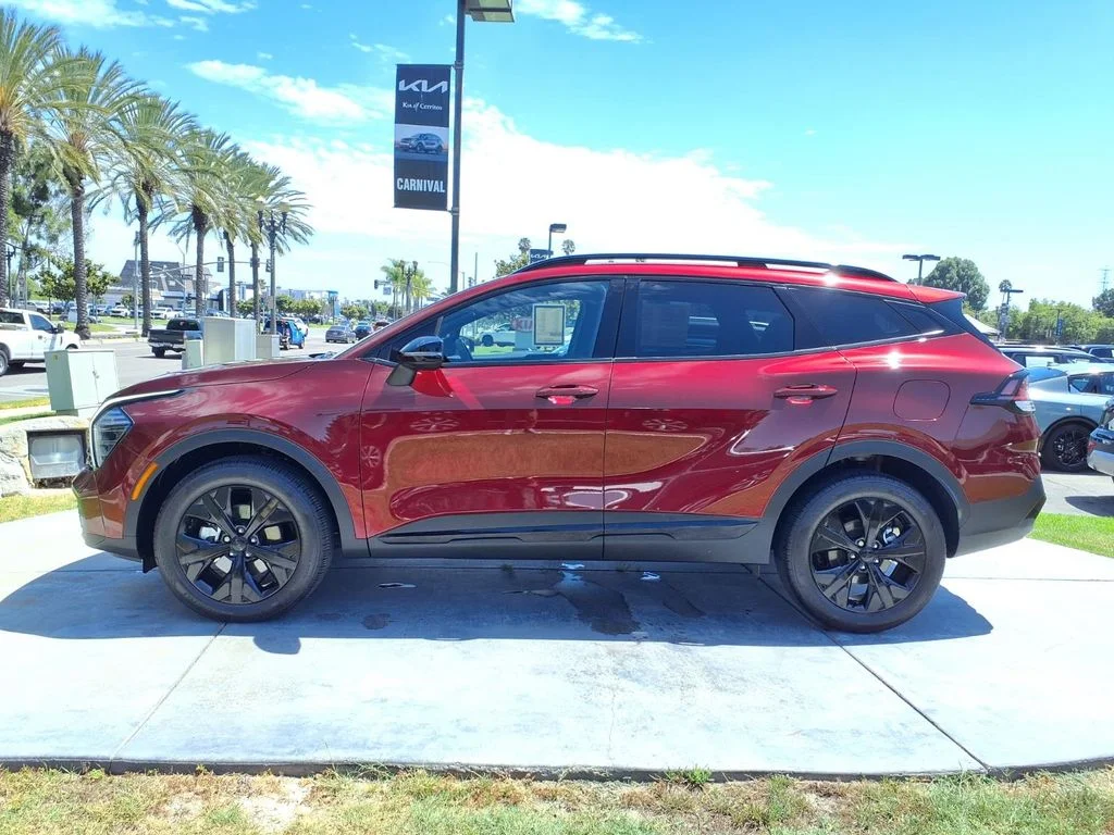 Certified Used 2025 Red Kia X-Line image 2
