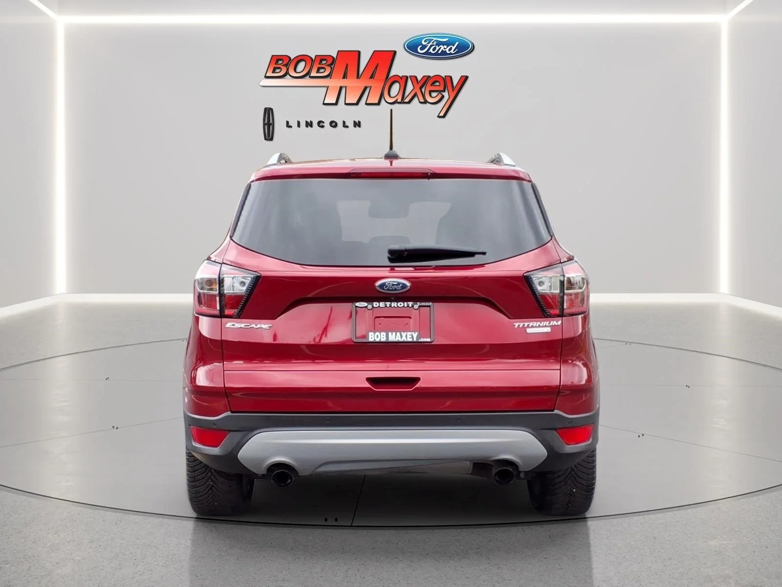 Used 2018 Ruby Red Metallic Ford Titanium image 5
