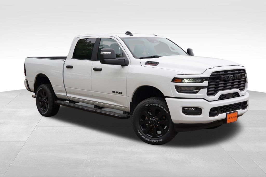 New 2026 Bright White Clear-Coat Exterior Paint RAM Big Horn image 1