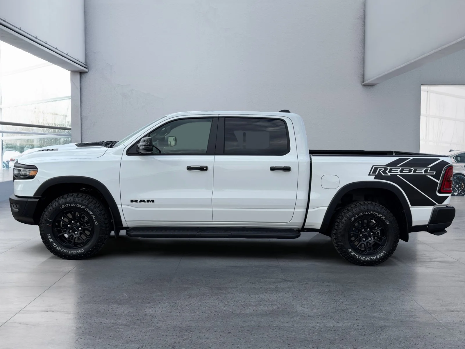 New 2027 Bright White Ram Rebel image 2