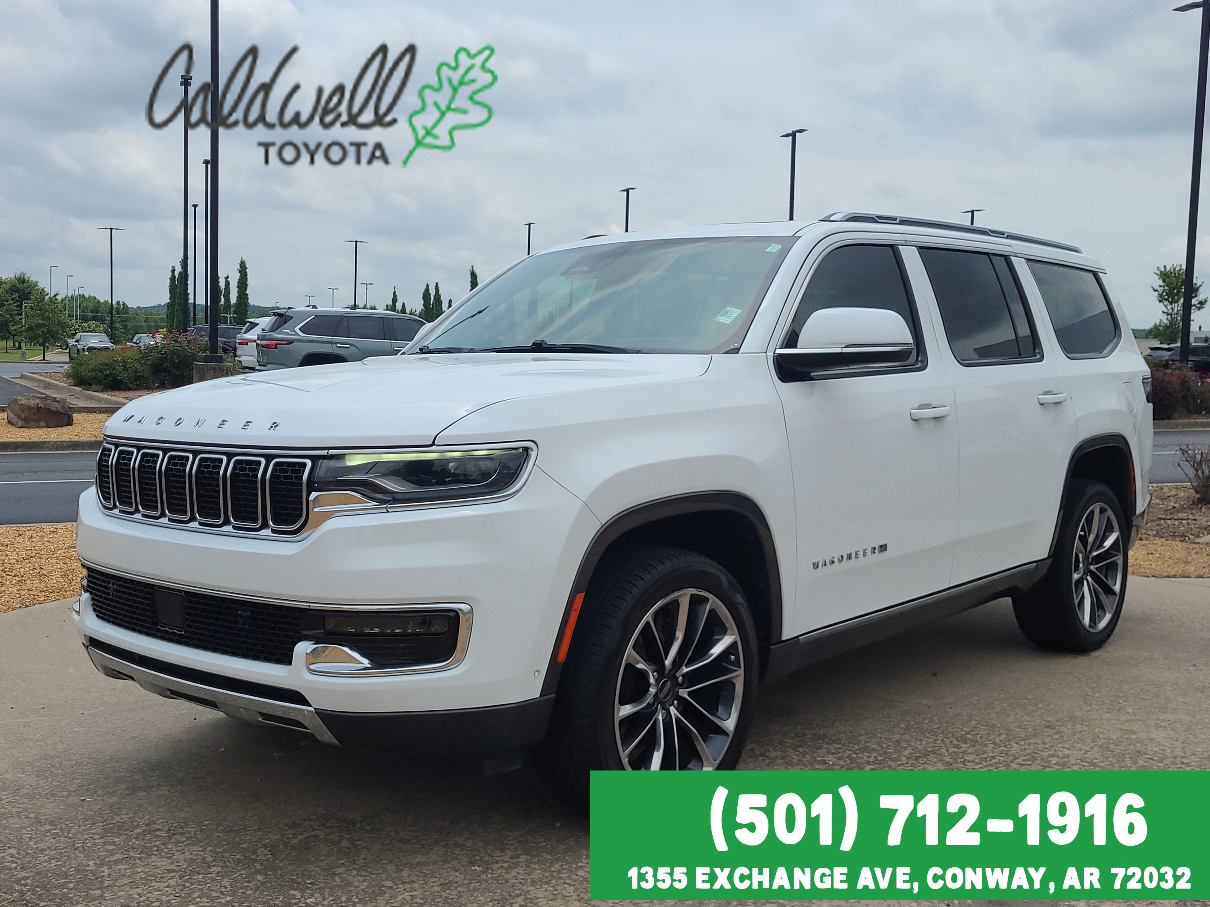 Used 2022 Bright White Clear Coat Jeep Series III Carbide image 1