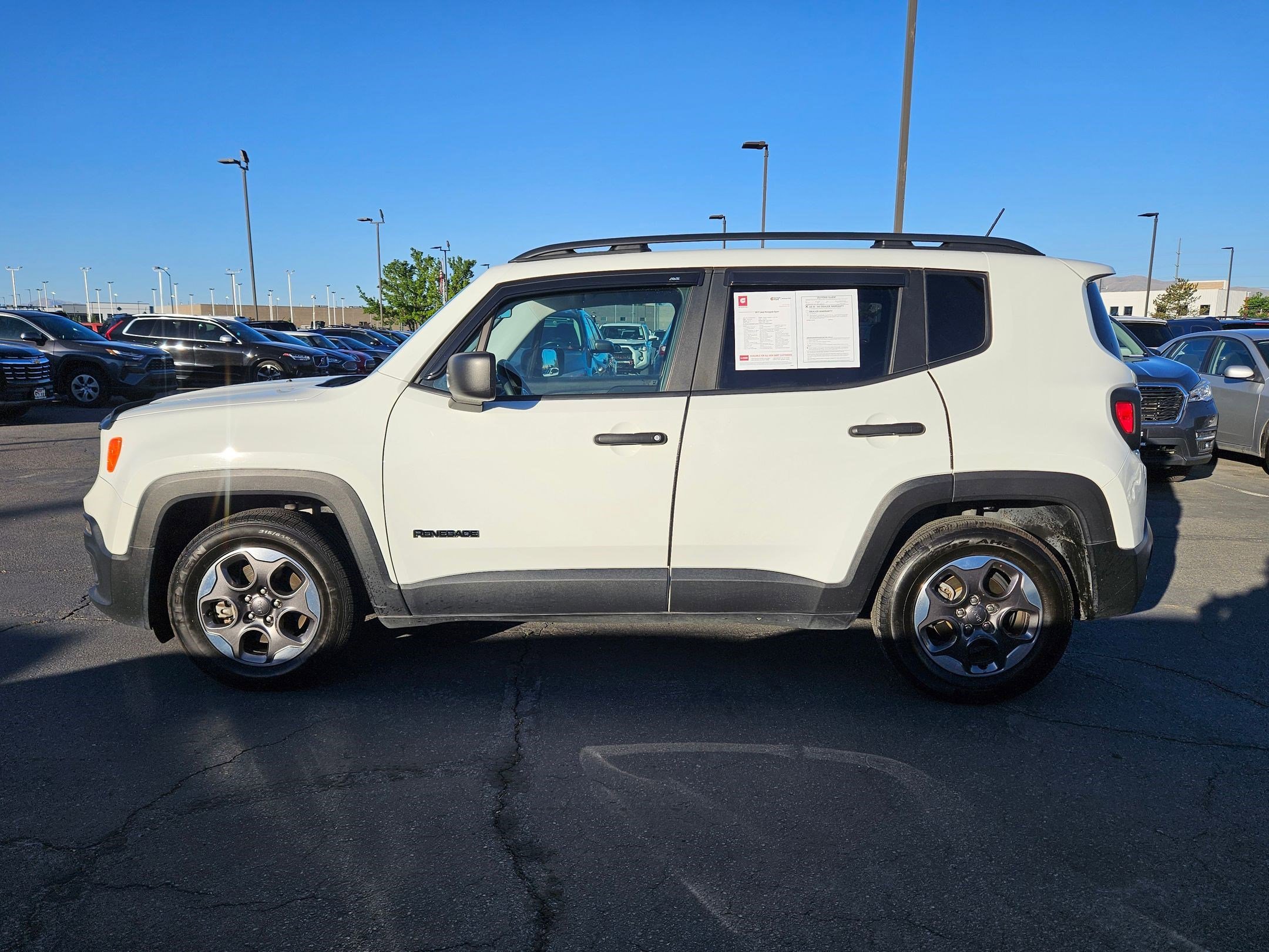Used 2017 Alpine White Jeep Sport image 18