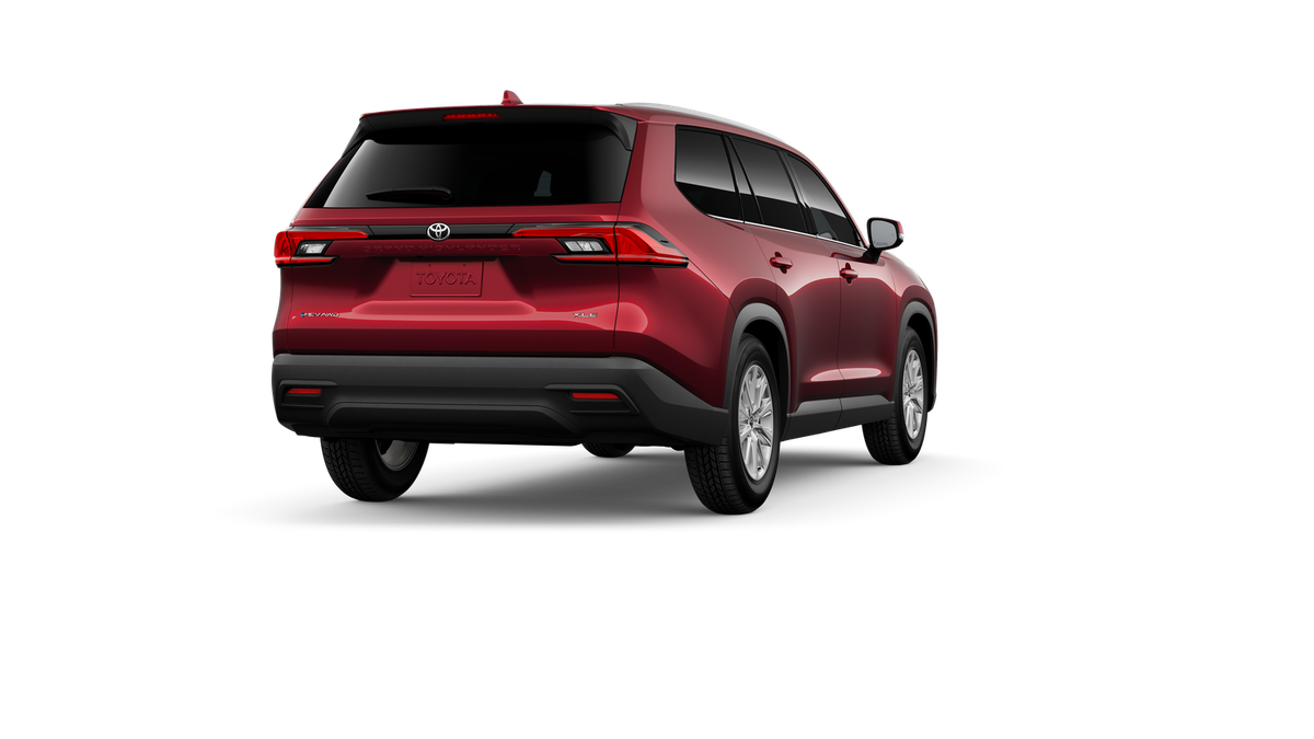 New 2026 Ruby Flare Pearl Toyota Hybrid XLE image 9