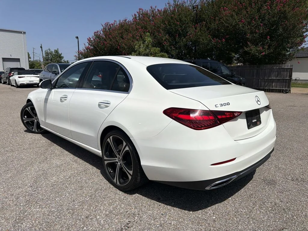 Used 2022 White Mercedes-Benz C 300 image 5