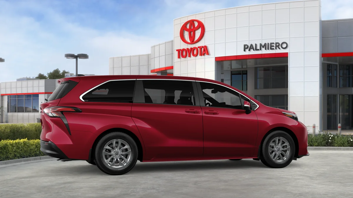 New 2026 Ruby Flare Pearl Toyota LE image 11