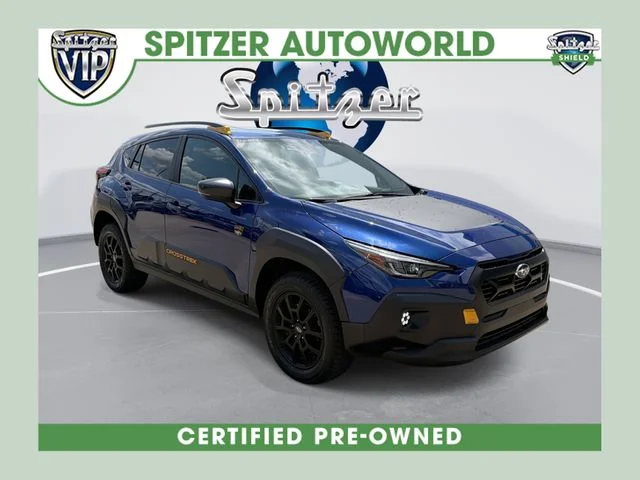 Used 2024 Blue Subaru Wilderness image 1