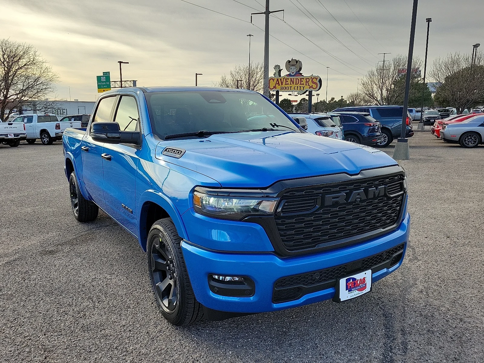 New 2026 PBJ Hydro Blue Ram LONE STAR CREW CAB 4X2 5