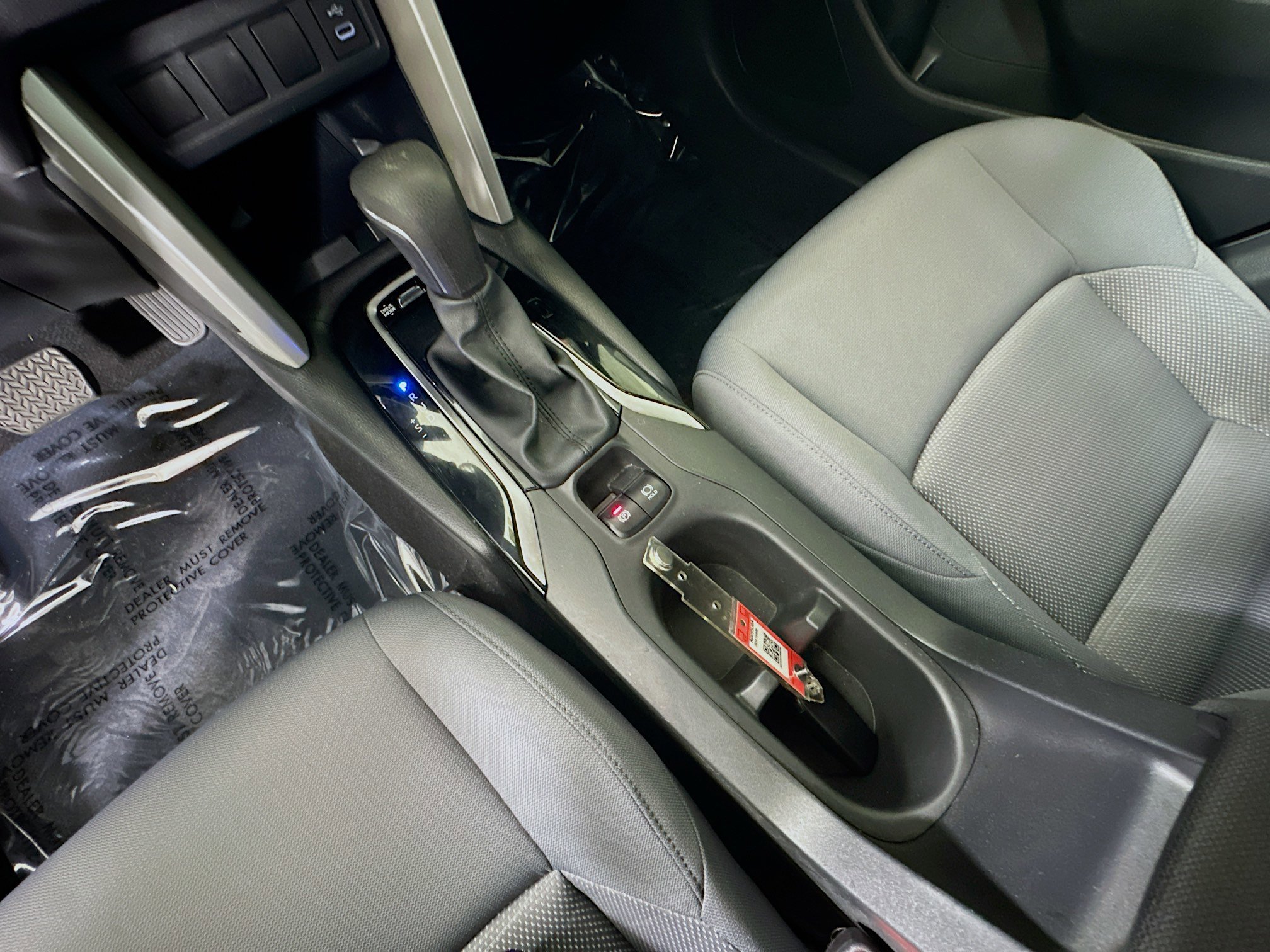 Used 2024 Celestite Toyota Hybrid SE image 22