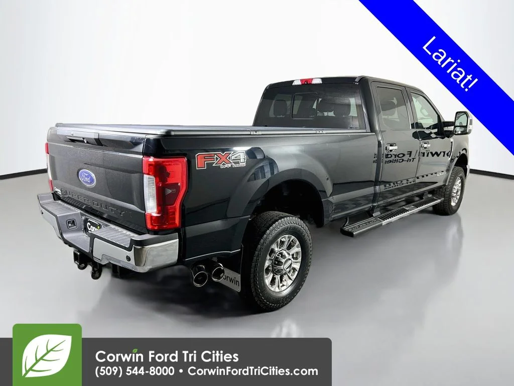 Used 2017 Shadow Black Ford Lariat image 14