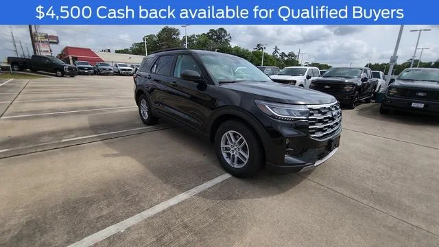 New 2026 Agate Black Metallic Ford Active image 2