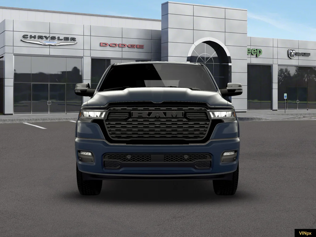 New 2026 Forged Blue Metallic Exterior Paint RAM Big Horn Night Edition image 11