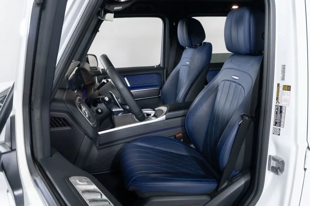 Used 2024 MANUFAKTUR Moonlight White Metallic Mercedes-Benz G 63 AMG® image 4