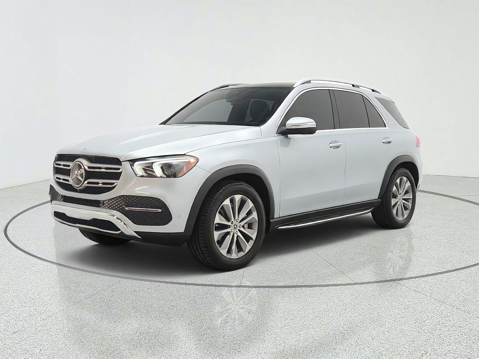 Certified Used 2022 Cirrus Silver Metallic Mercedes-Benz GLE 350 SUV image 1