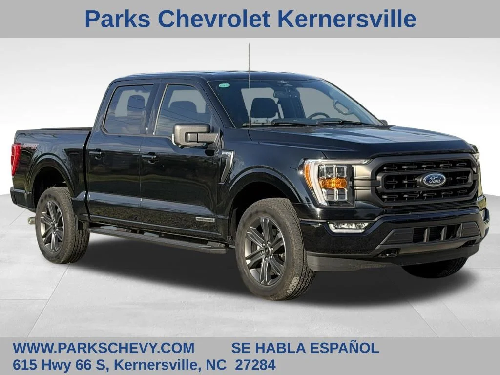 Used 2023 Black Ford XLT image 1