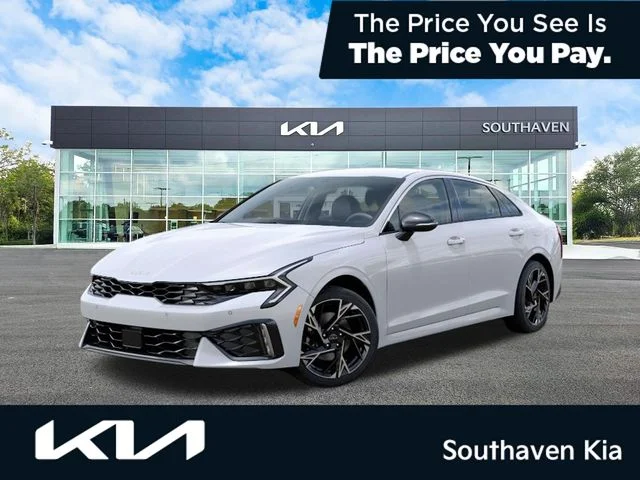 New 2026 Snow White Pearl Kia GT-Line FWD image 1