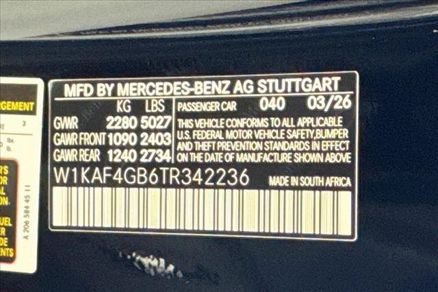 New 2026 Black Mercedes-Benz C 300 image 60