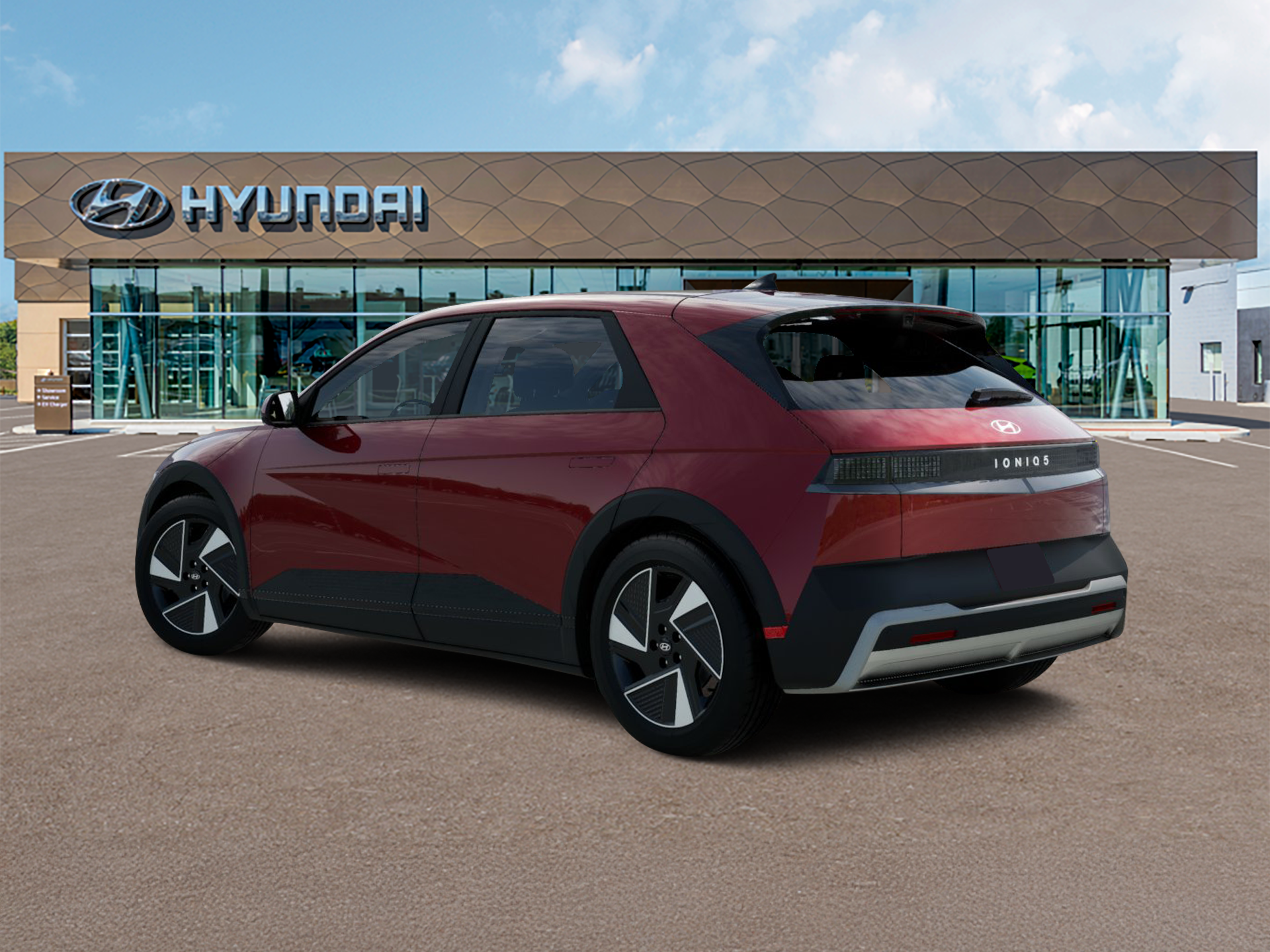New 2026 Ultimate Red Hyundai SEL image 4