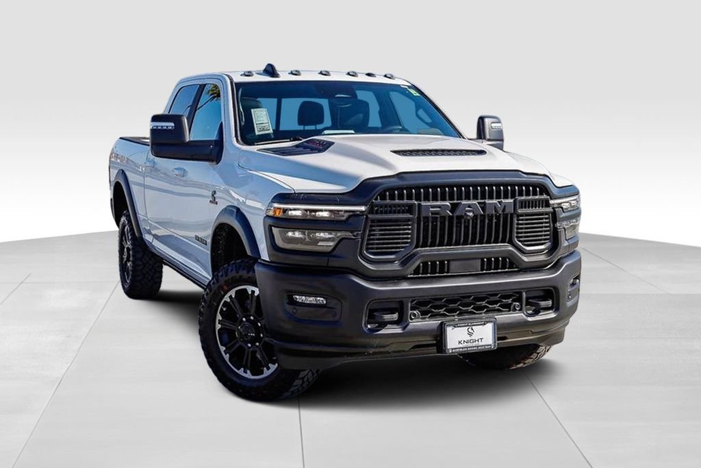 New 2026 Bright White Clearcoat Ram Rebel image 2