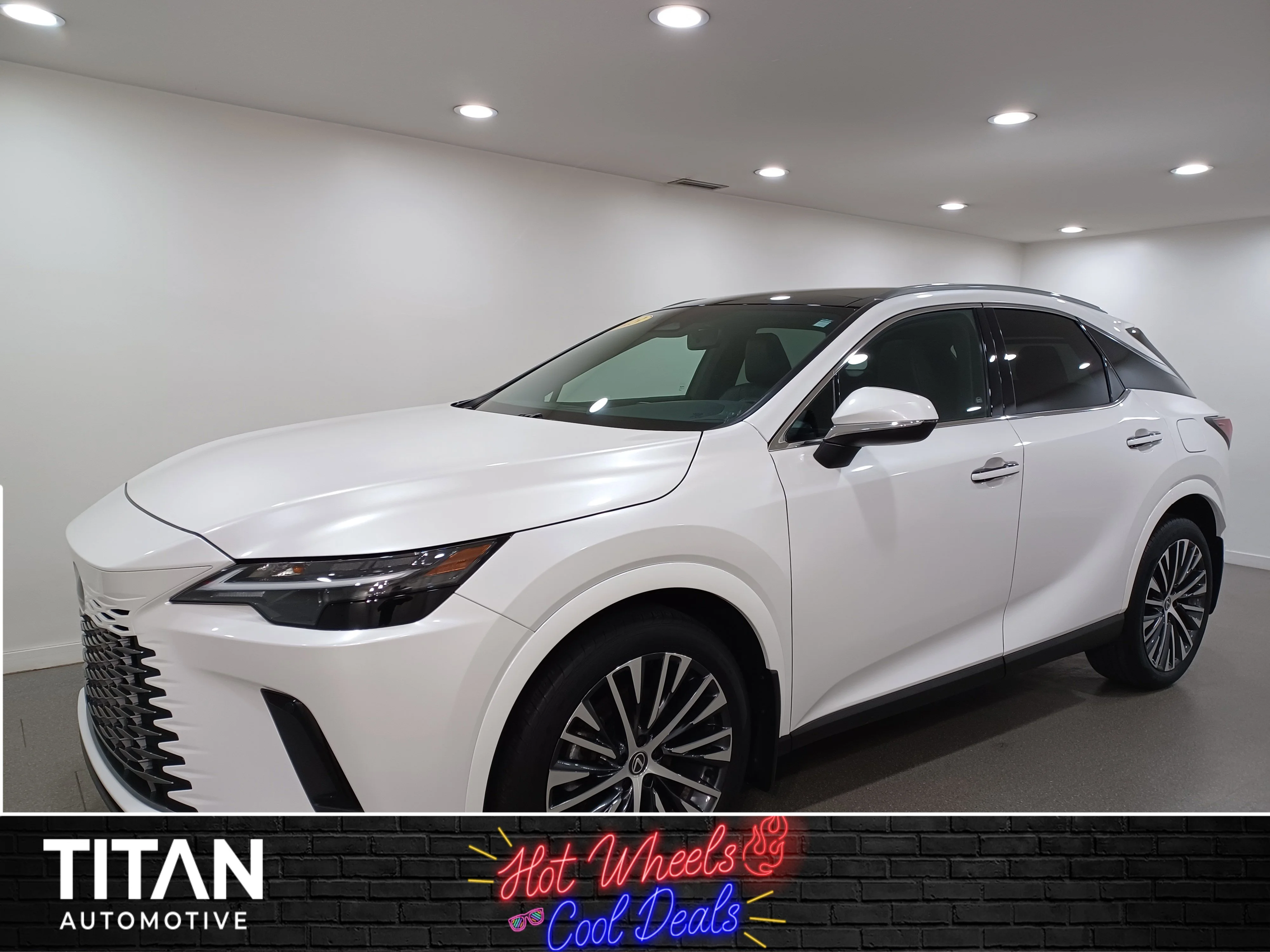 Certified Used 2023 Eminent White Pearl Lexus AWD*Adaptive Cruise | Cooled Leather | Pano Roof | Htd Wheel | Blind Spot Detection | Park Assist image 1