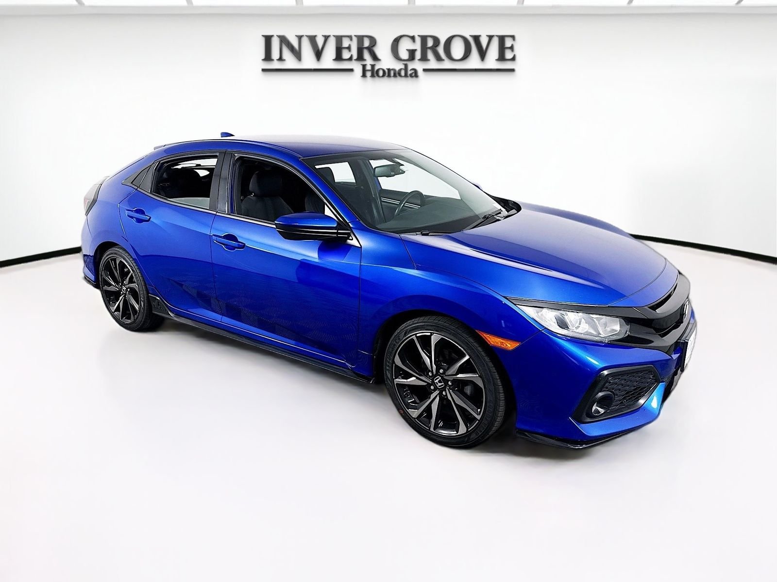 Used 2017 Aegean Blue Metallic Honda Sport image 3