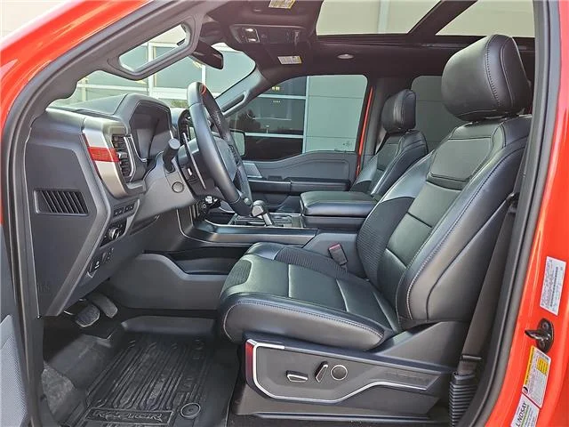 Used 2023 Orange Ford Raptor 4x4 SuperCrew Cab 5.5 ft. box 145 in. WB image 12