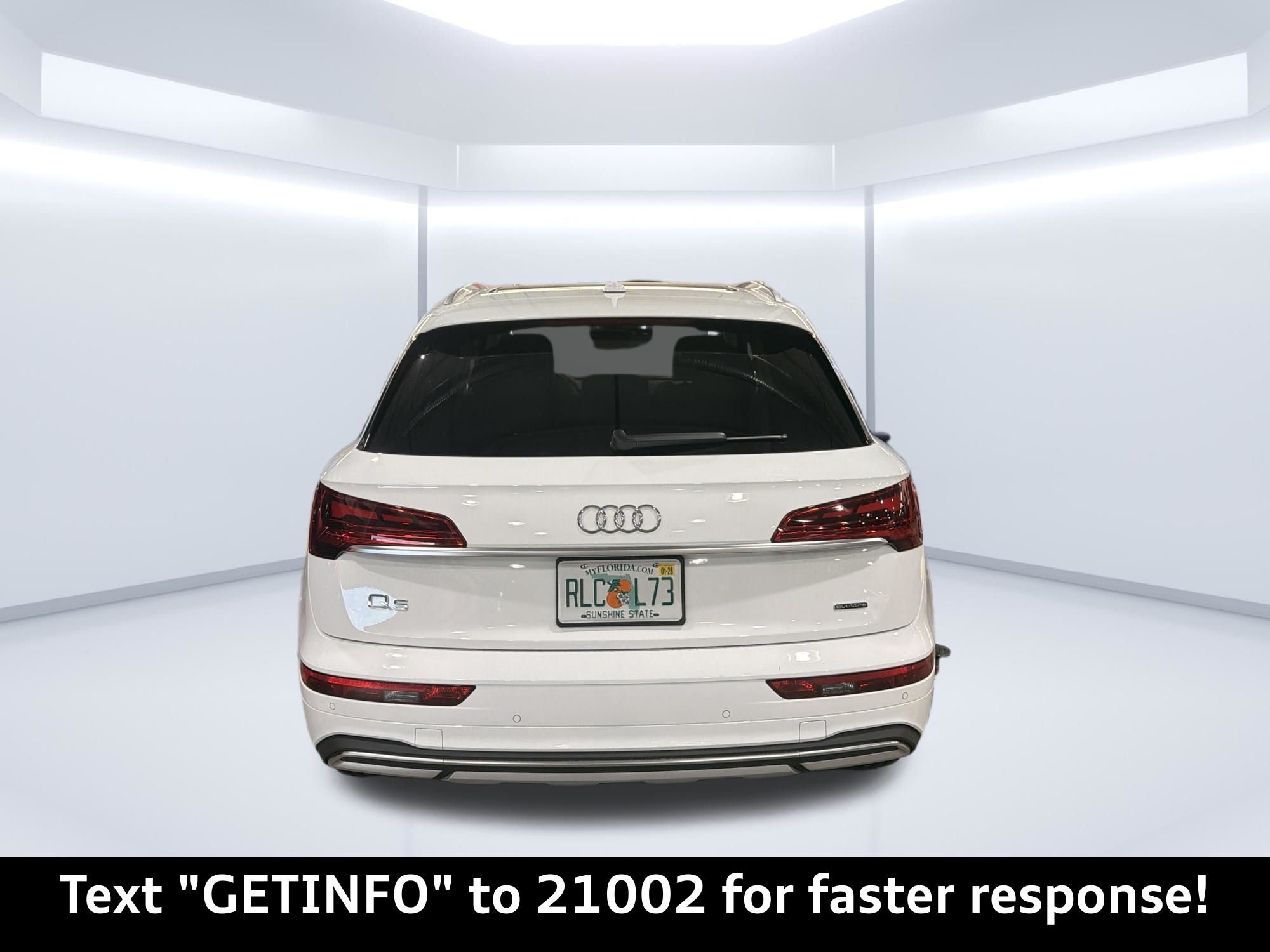 Certified Used 2025 White Audi 40 Premium Plus image 5