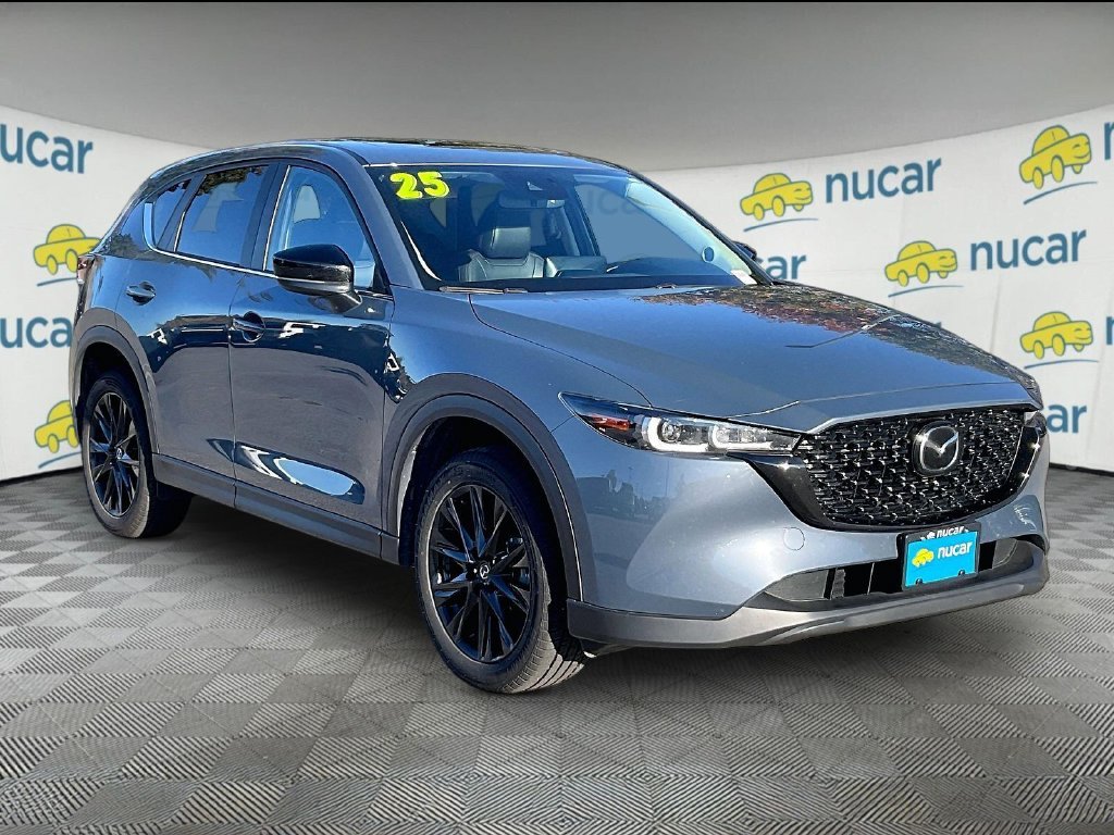 Used 2025 Polymetal Gray Metallic Mazda 2.5 S Carbon Edition image 1