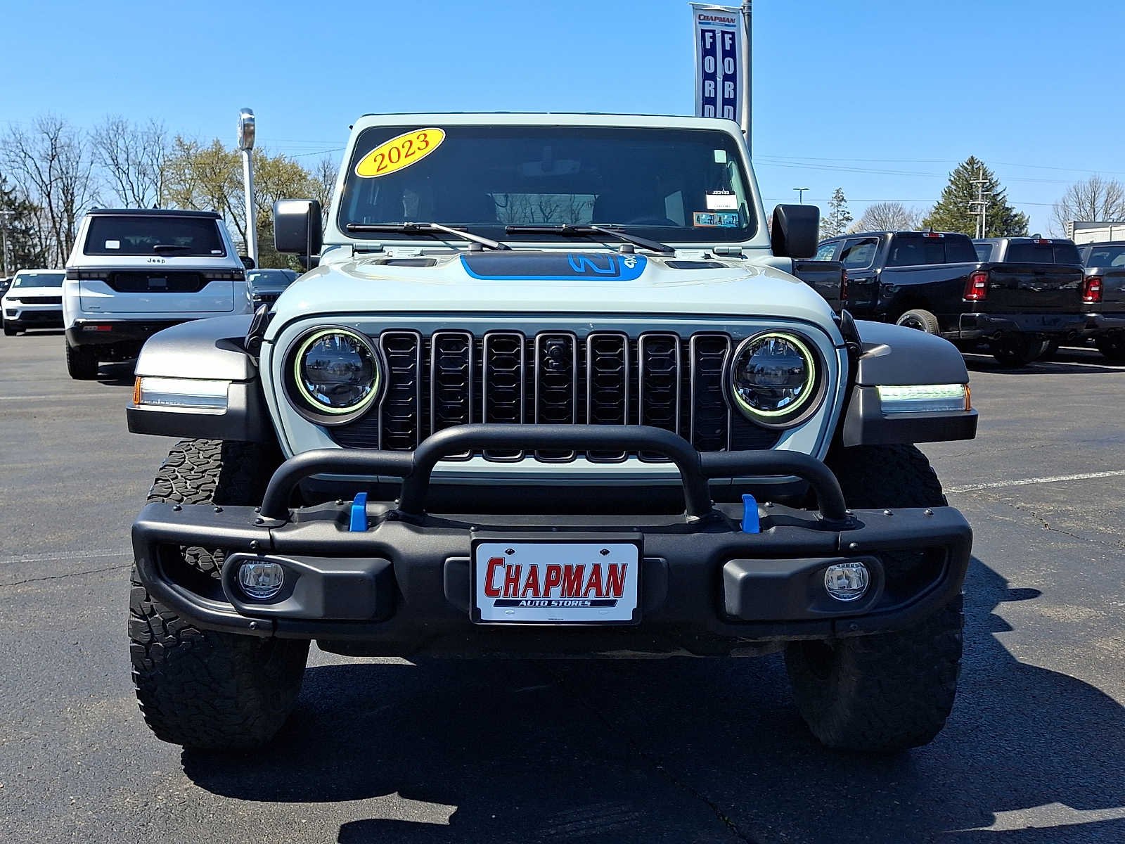 Used 2023 Jeep Wrangler 4xe Rubicon 4XE 20th Anniversary with VIN 1C4JJXR66PW689812 for sale in Horsham, PA